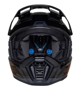 Capacete Leatt 8.5 Adventure com Óculos V25 Preto (Stealth